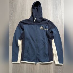 adidas Navy and Cream Performance Jacket